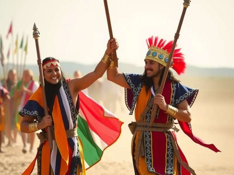 Royal Mace Dominion Community Celebration Royal Mace Dominion Indian players celebrating victory